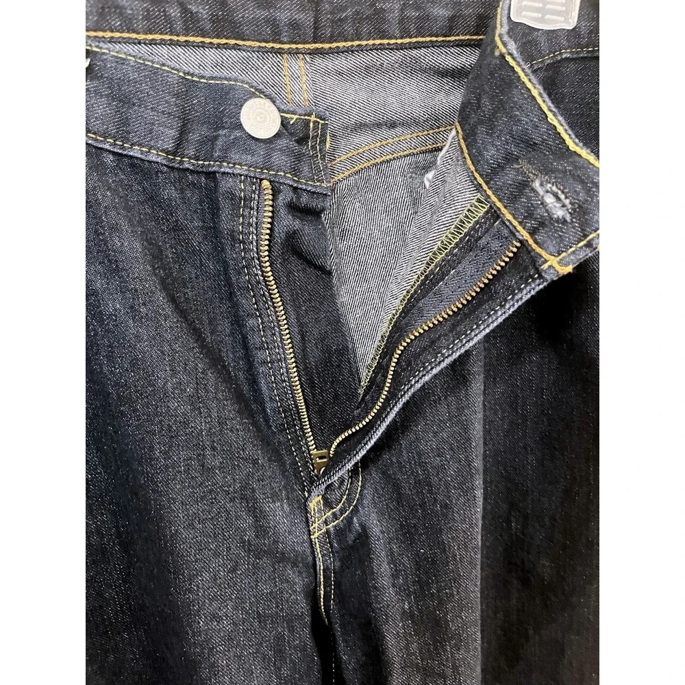 Levis 514 Straight Fit Mens‎ Jeans W40 L30 Dark Blue Wash Denim Classic EUC